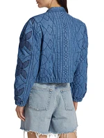 Quinn Cropped Quilted Jacket