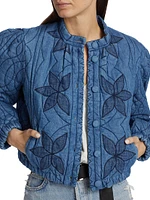 Quinn Cropped Quilted Jacket