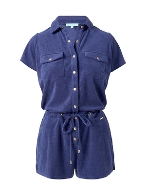 Cheryl Terry Short-Sleeve Romper