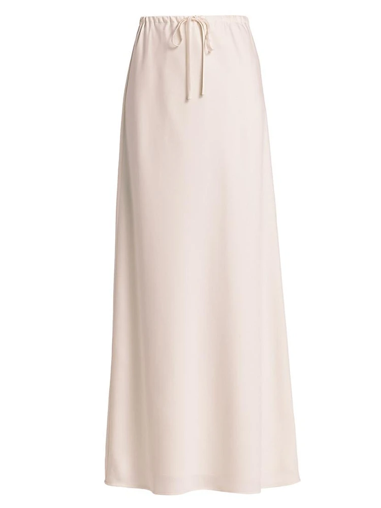 Carol Drawstring Maxi Skirt