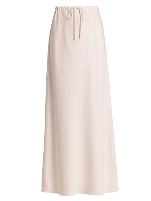 Carol Drawstring Maxi Skirt