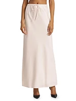 Carol Drawstring Maxi Skirt