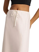 Carol Drawstring Maxi Skirt