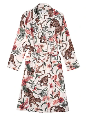 Soleia Print Cotton Robe