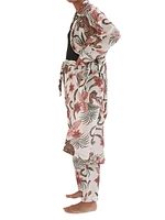 Soleia Print Cotton Robe