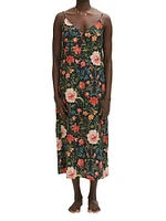 Persephone Floral Cotton Slip Nightie