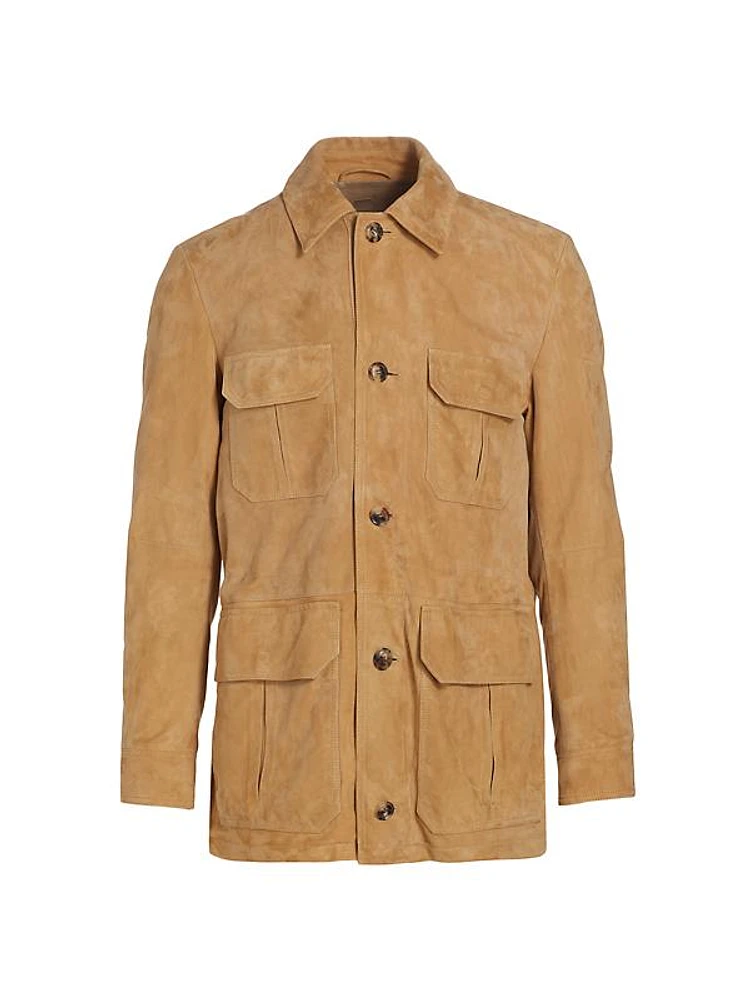 Suede Field Jacket