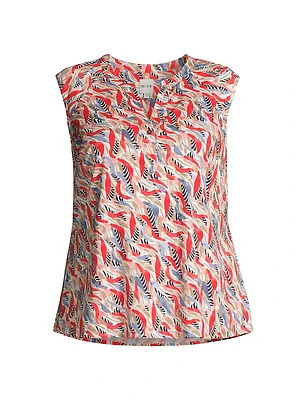 Coral Waves Split Neck Tank