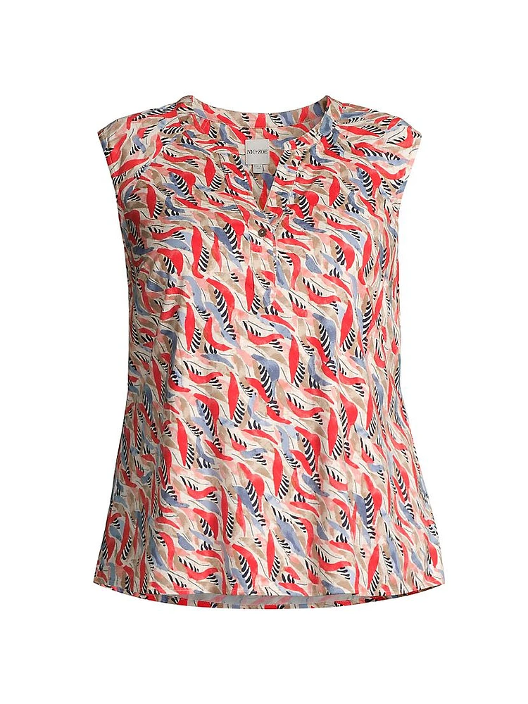 Coral Waves Split Neck Tank