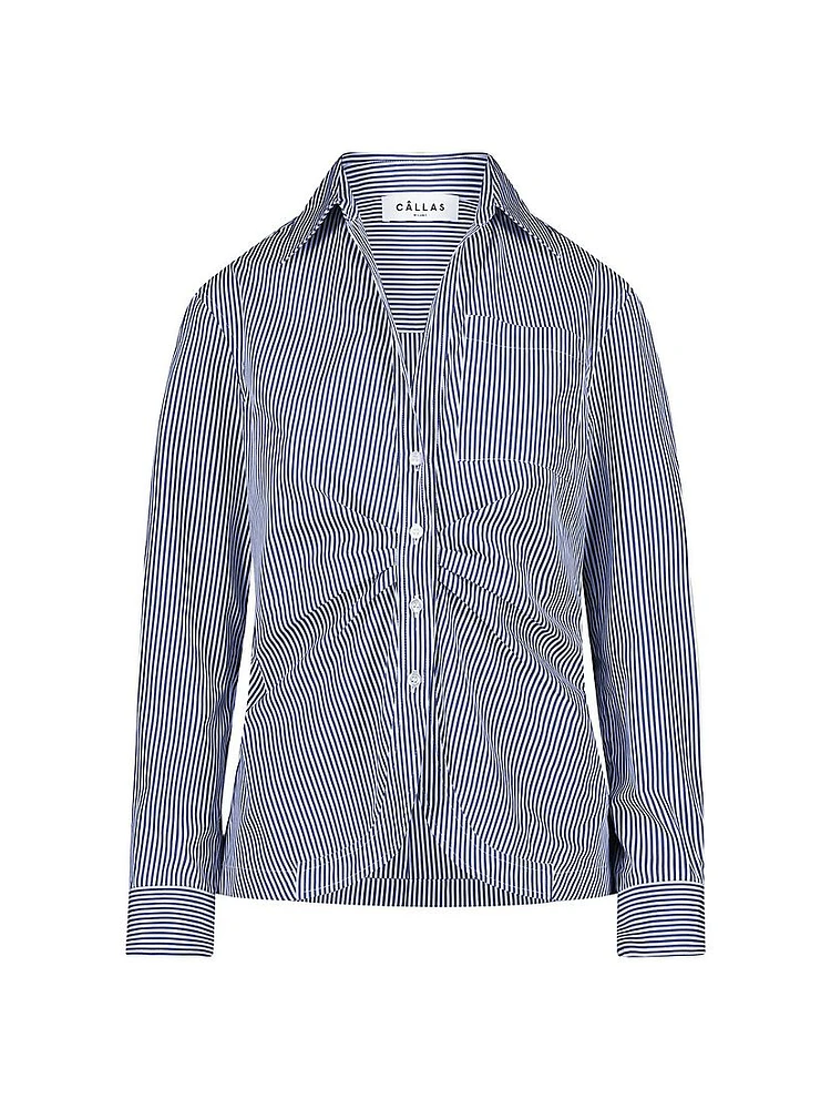 Sierra Classic Stripe Poplin Shirt