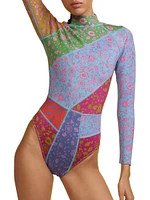 Patchwork Bonded Wetsuit