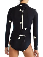 Polka Dot One-Piece Wetsuit