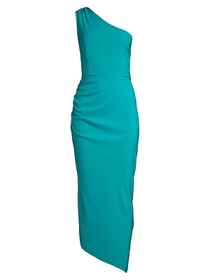 Monty Asymmetric Column Dress