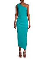 Monty Asymmetric Column Dress