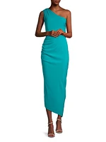 Monty Asymmetric Column Dress