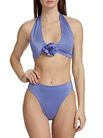 Al Sur Lebrija Halter High-Waisted Bikini