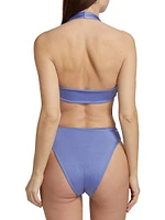 Al Sur Lebrija Halter High-Waisted Bikini