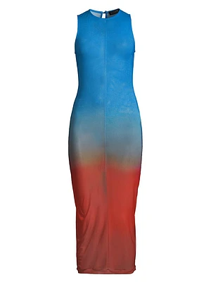 Taiane Ombréd Midi-Dress