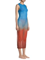 Taiane Ombréd Midi-Dress