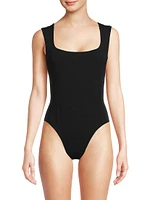 Brigitte Crepe One-Piece Swimsuit