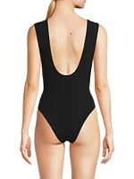 Brigitte Crepe One-Piece Swimsuit