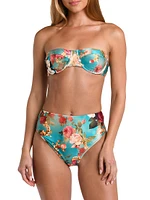 Rococo Roses Alexandria Underwire Bikini Top