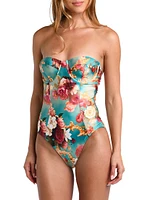 Rococo Roses Amie Underwire One-Piece Swimsuit