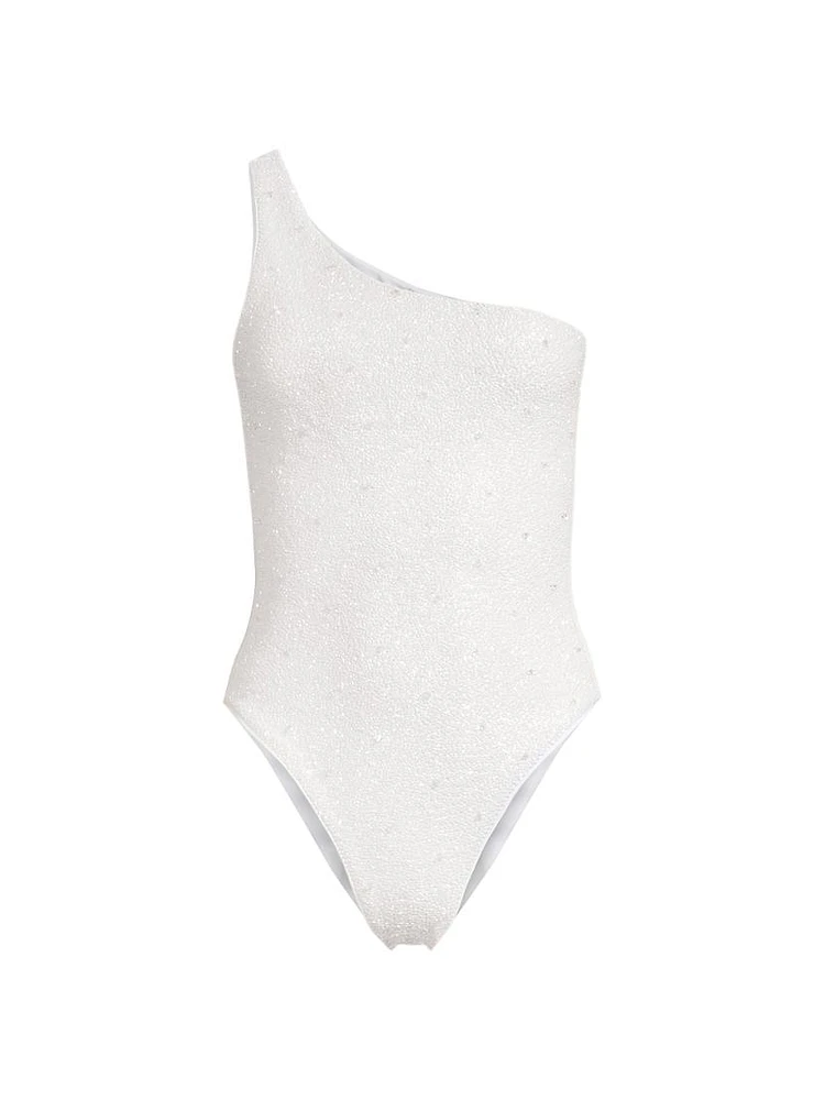 Ariel Beaded One-Piece Swimsuit