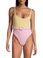 Julia Beaded One-Piece Swimsuit