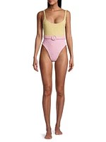 Julia Beaded One-Piece Swimsuit