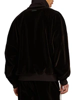 Velour Track Jacket