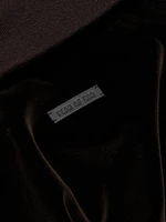 Velour Track Jacket