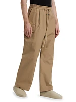 Wool & Cotton-Blend Cargo Pants