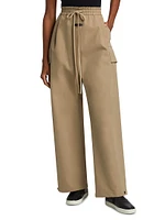 Wool & Cotton-Blend Cargo Pants