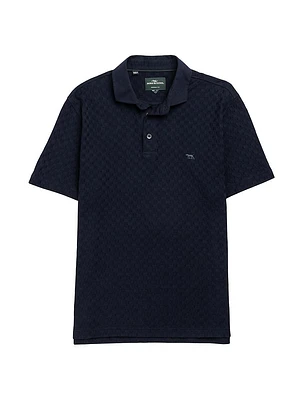 Huntsbury Jacquard Polo Shirt