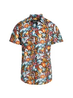 Port Hutt Floral Cotton Shirt