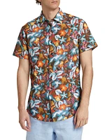 Port Hutt Floral Cotton Shirt