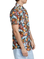 Port Hutt Floral Cotton Shirt