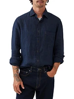 Kingswell Linen Chambray Shirt