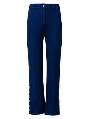 Cali High-Rise Stretch Flared Jeans