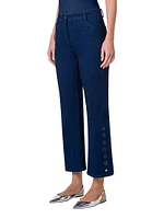 Cali High-Rise Stretch Flared Jeans