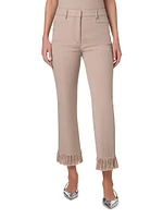 Marli Fringe Tapered Ankle Jeans