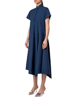 Cotton A-Line Shirtdress