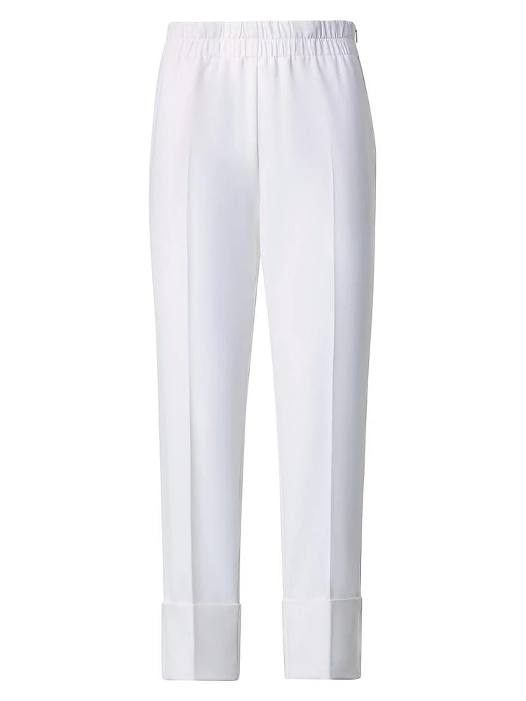 Farell Laser-Cut Cuffed Pants