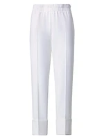 Farell Laser-Cut Cuffed Pants