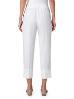 Farell Laser-Cut Cuffed Pants