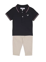 Baby Boy's Logo Polo Shirt