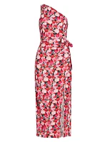 Nanu Floral Asymmetric Dress