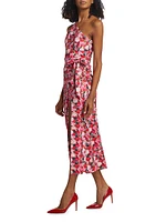 Nanu Floral Asymmetric Dress