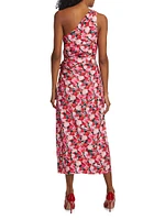 Nanu Floral Asymmetric Dress